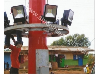 320 Watts LED Flood Lights Installed in Africa Successfully 